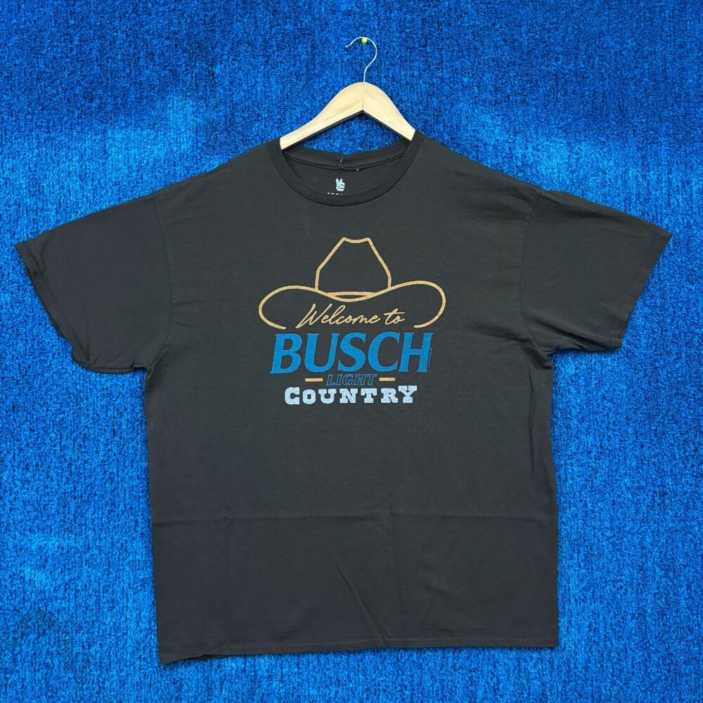 Busch Light “Welcome to Busch Light Country” Graphic T-Shirt Size Extra Large
